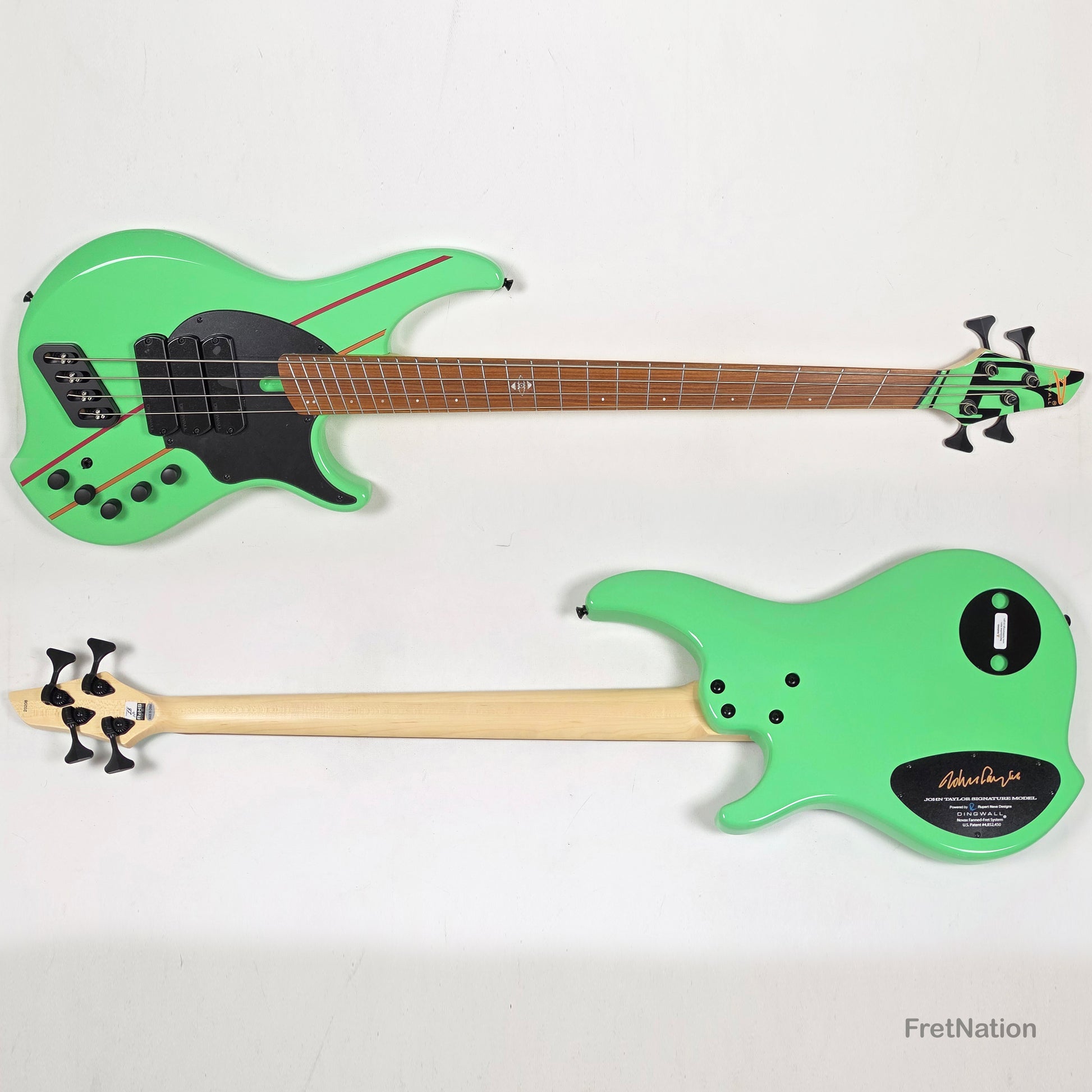 Dingwall Dingwall JT3 4-String Seafoam Green w/ Bag - 8.98lbs #20208 - JT3 4 GS P SH