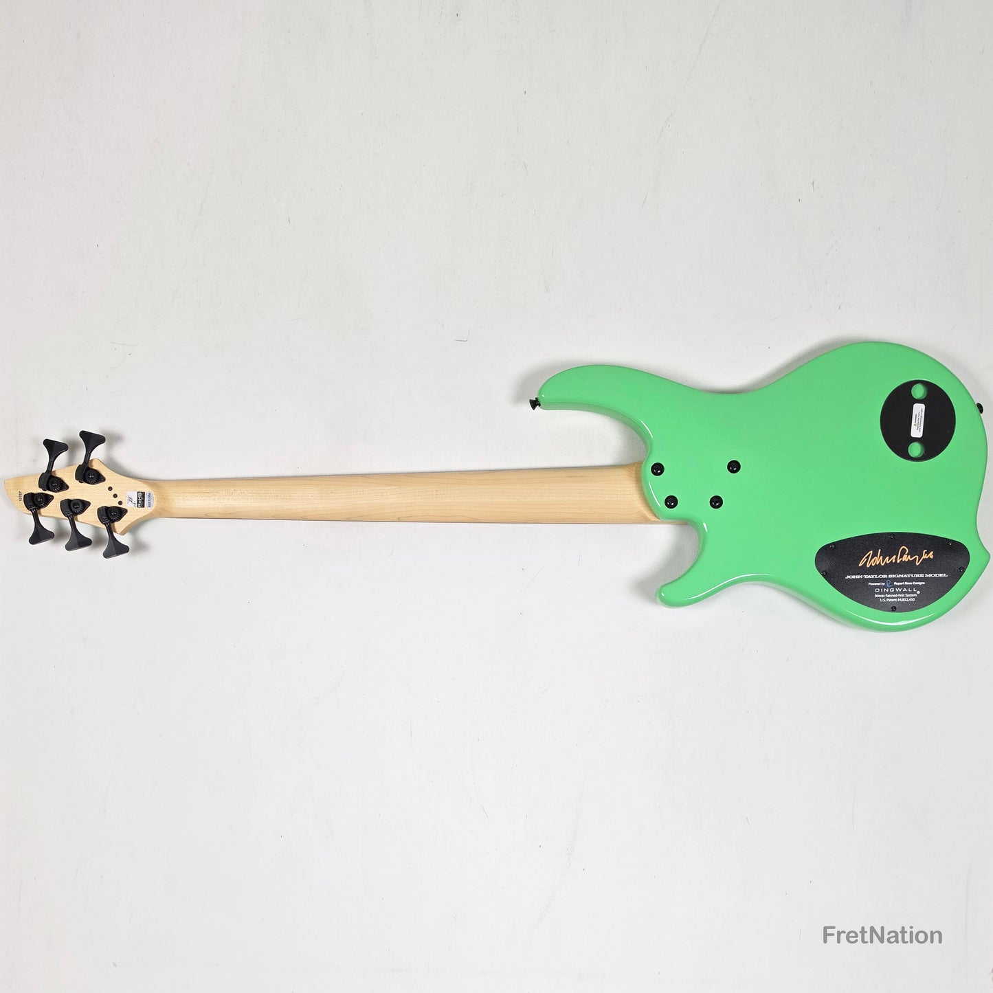 Dingwall Dingwall JT3 John Taylor 5-String Seafoam Green Bass - 9.46lbs #19787 - JT3 5 GS P SH