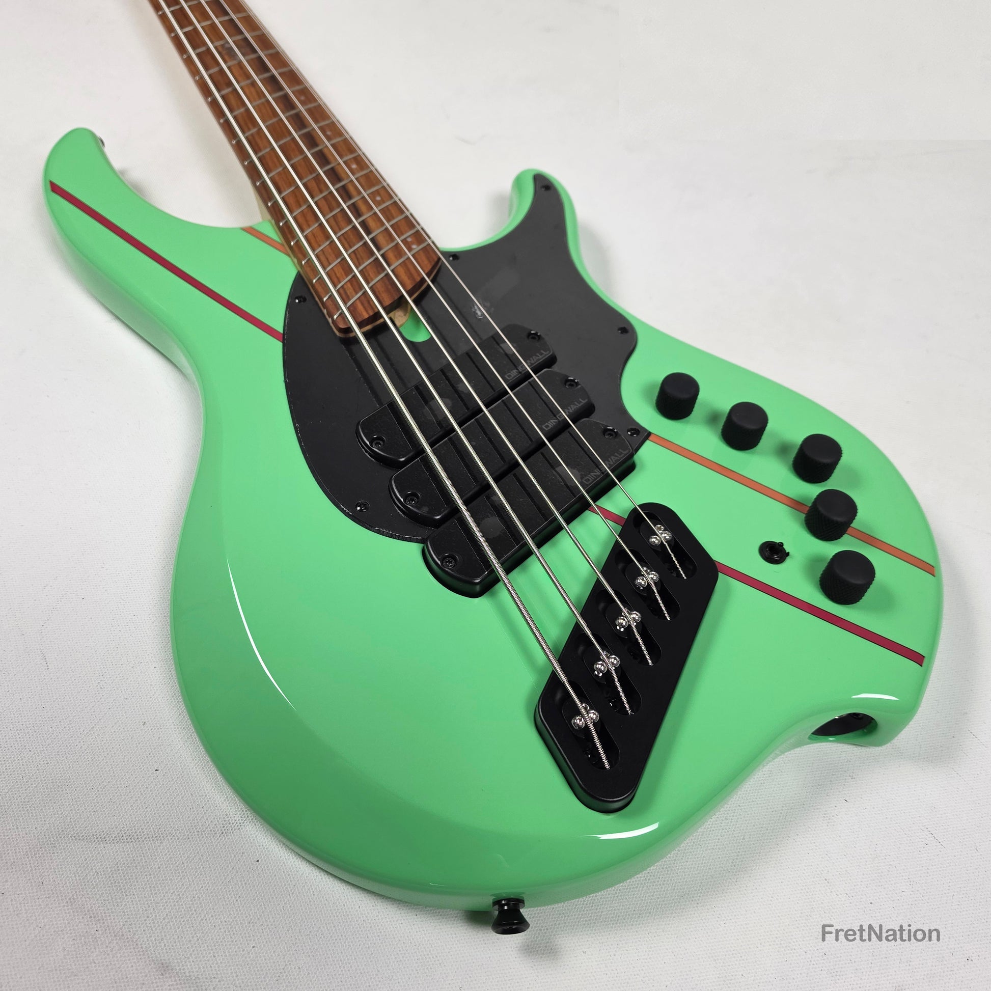 Dingwall Dingwall JT3 John Taylor 5-String Seafoam Green Bass - 9.46lbs #19787 - JT3 5 GS P SH