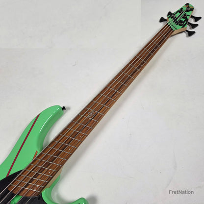 Dingwall Dingwall JT3 John Taylor 5-String Seafoam Green Bass - 9.46lbs #19787 - JT3 5 GS P SH