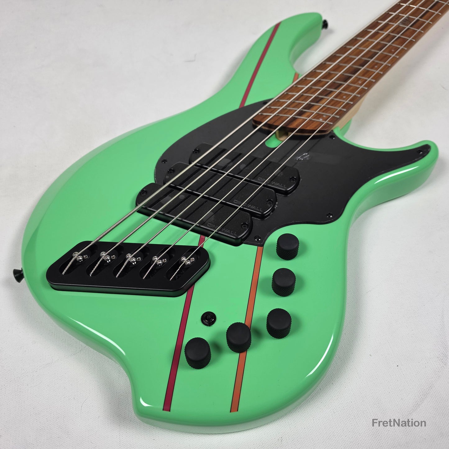 Dingwall Dingwall JT3 John Taylor 5-String Seafoam Green Bass - 9.46lbs #19787 - JT3 5 GS P SH