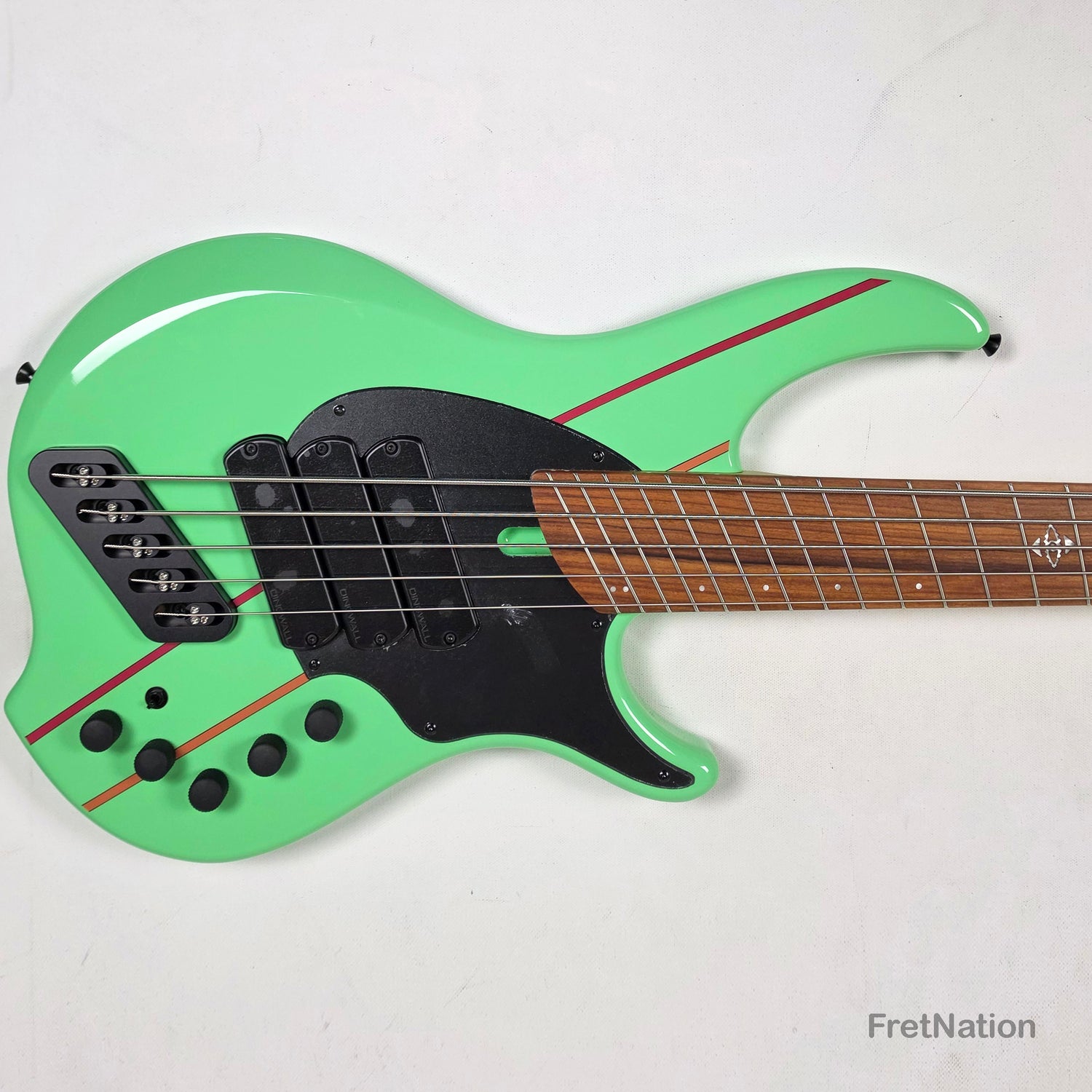 Dingwall Dingwall JT3 John Taylor 5-String Seafoam Green Bass - 9.46lbs #19787 - JT3 5 GS P SH