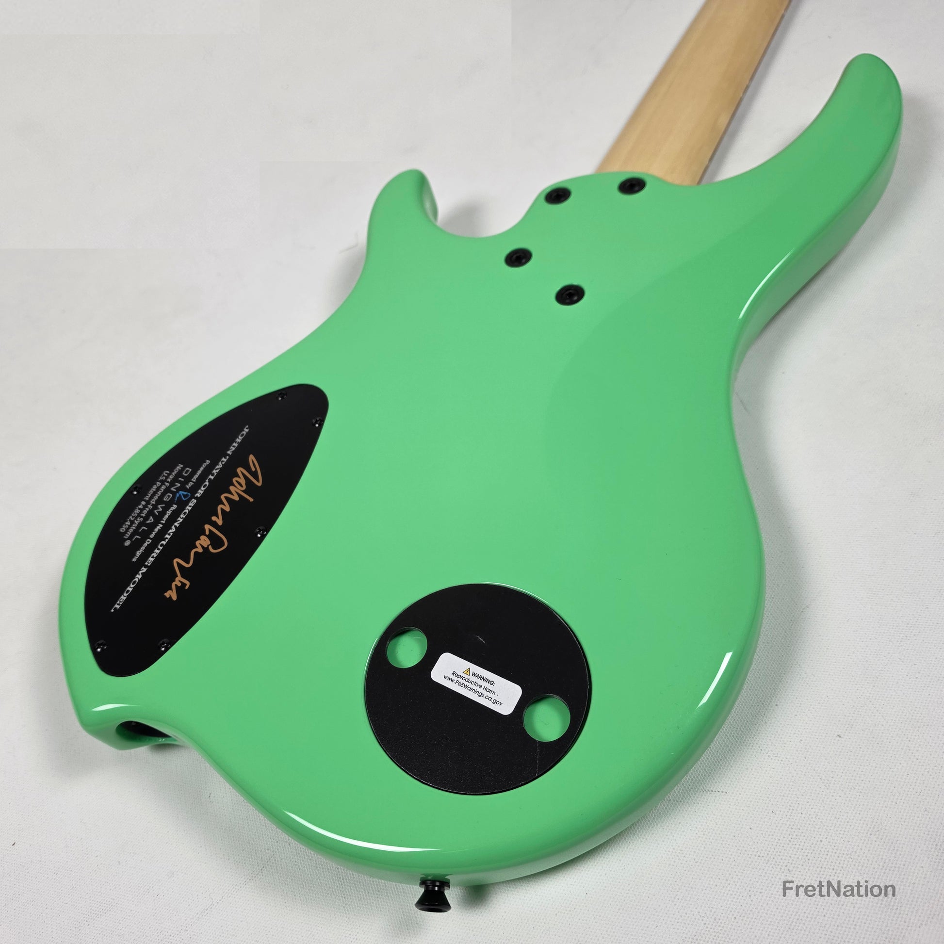 Dingwall Dingwall JT3 John Taylor 5-String Seafoam Green Bass - 9.00lbs #20069 - JT3 5 GS P SH