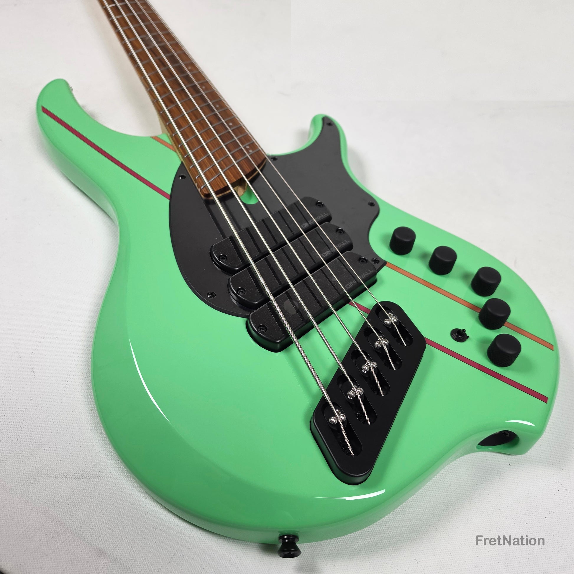 Dingwall Dingwall JT3 John Taylor 5-String Seafoam Green Bass - 9.00lbs #20069 - JT3 5 GS P SH