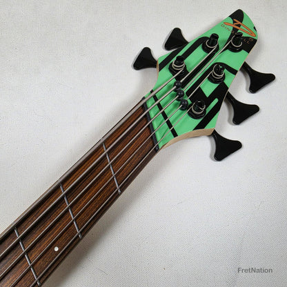 Dingwall Dingwall JT3 John Taylor 5-String Seafoam Green Bass - 9.00lbs #20069 - JT3 5 GS P SH