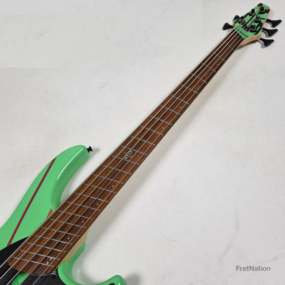 Dingwall Dingwall JT3 John Taylor 5-String Seafoam Green Bass - 9.00lbs #20069 - JT3 5 GS P SH