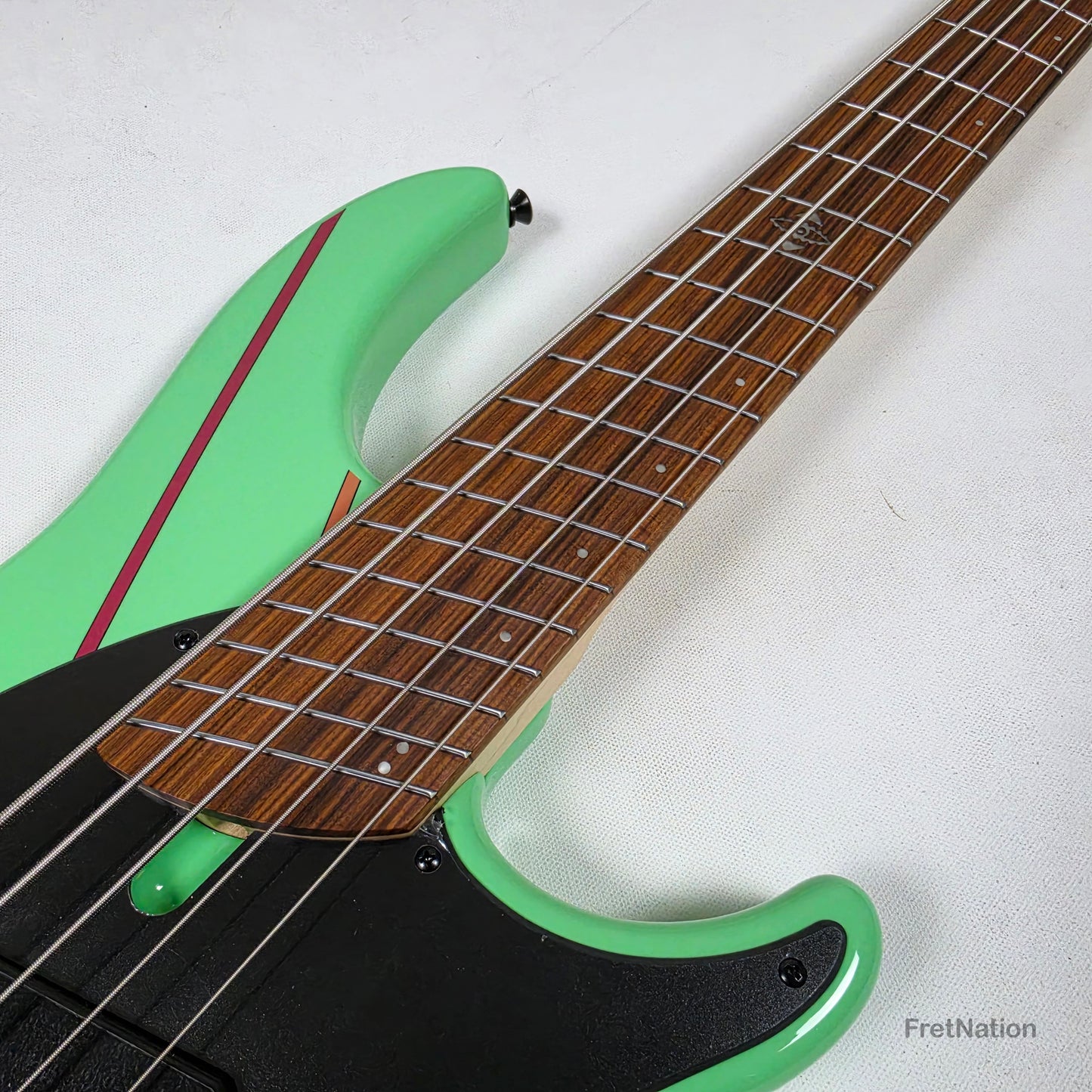 Dingwall Dingwall JT3 John Taylor 5-String Seafoam Green Bass - 9.00lbs #20069 - JT3 5 GS P SH