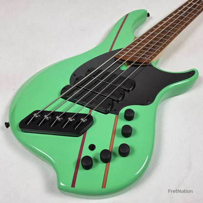 Dingwall Dingwall JT3 John Taylor 5-String Seafoam Green Bass - 9.00lbs #20069 - JT3 5 GS P SH