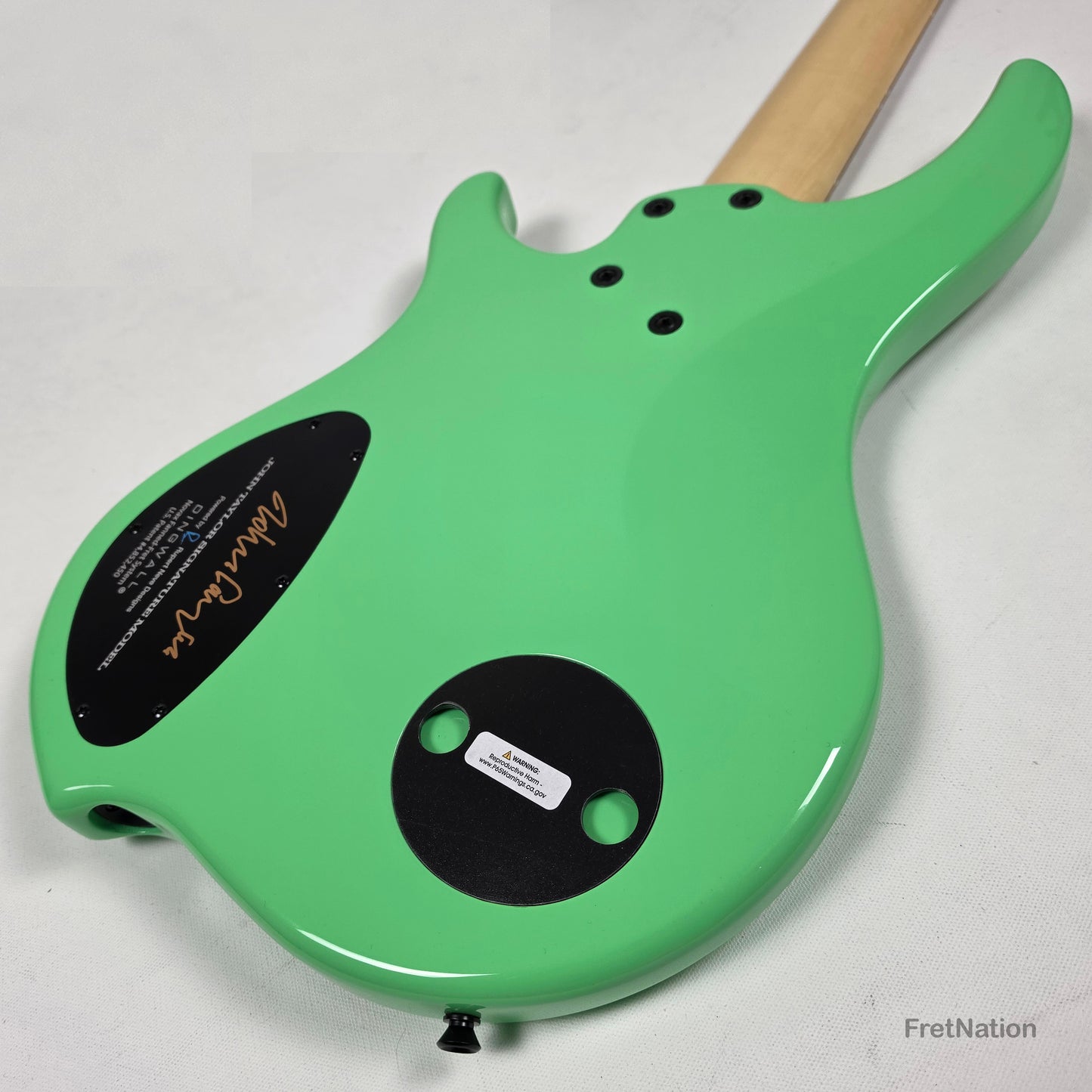 Dingwall Dingwall JT3 John Taylor 5-String Seafoam Green Bass - 9.42lbs #20123 - JT3 5 GS P SH