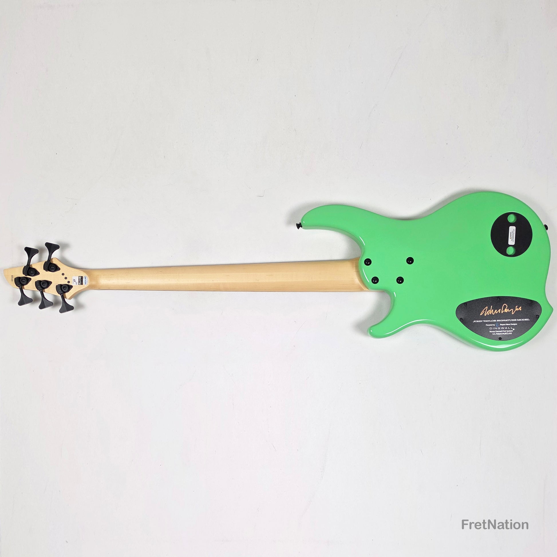 Dingwall Dingwall JT3 John Taylor 5-String Seafoam Green Bass - 9.42lbs #20123 - JT3 5 GS P SH