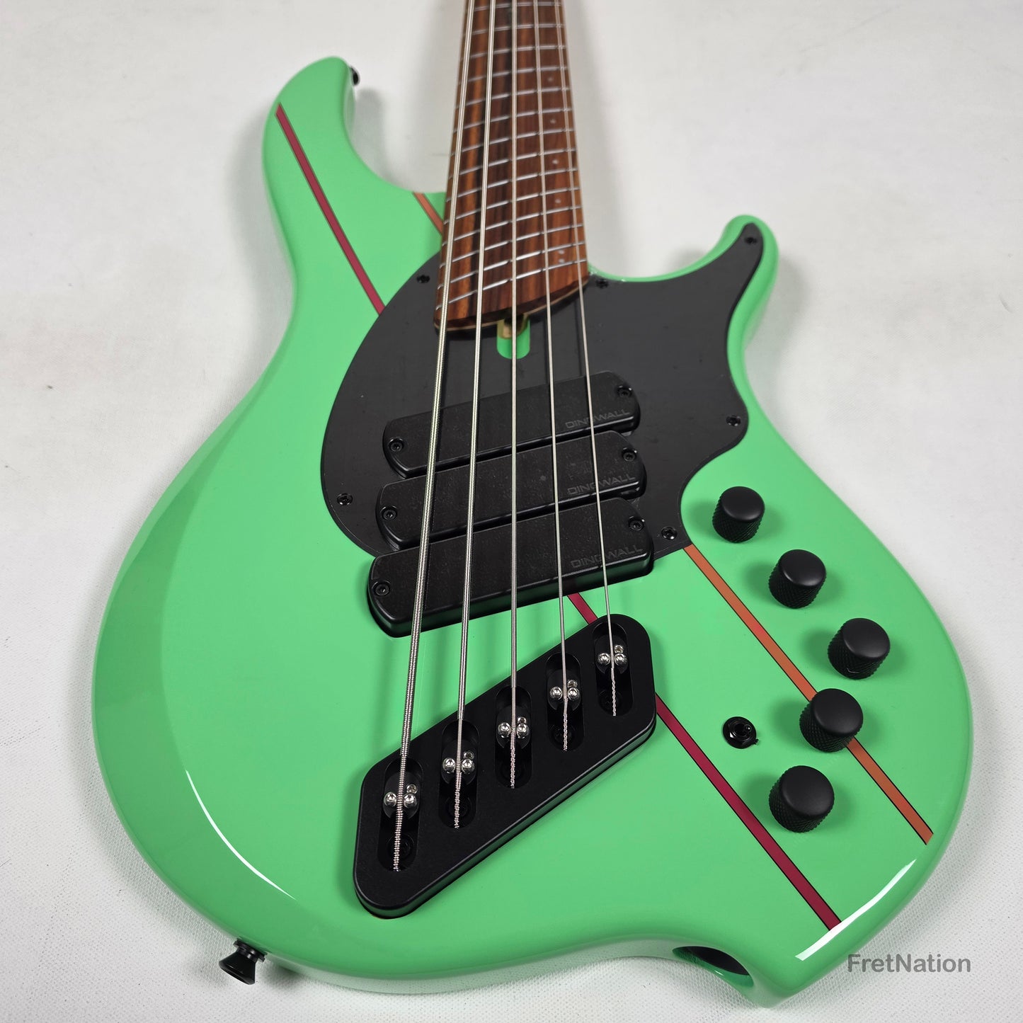 Dingwall Dingwall JT3 John Taylor 5-String Seafoam Green Bass - 9.42lbs #20123 - JT3 5 GS P SH