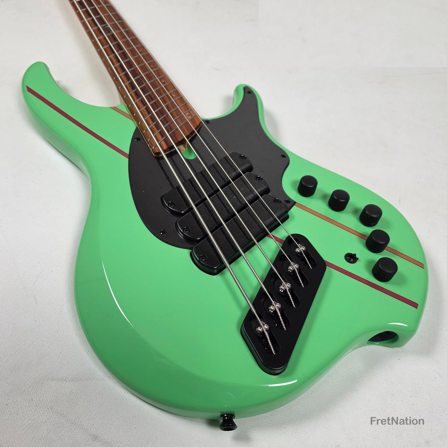Dingwall Dingwall JT3 John Taylor 5-String Seafoam Green Bass - 9.42lbs #20123 - JT3 5 GS P SH