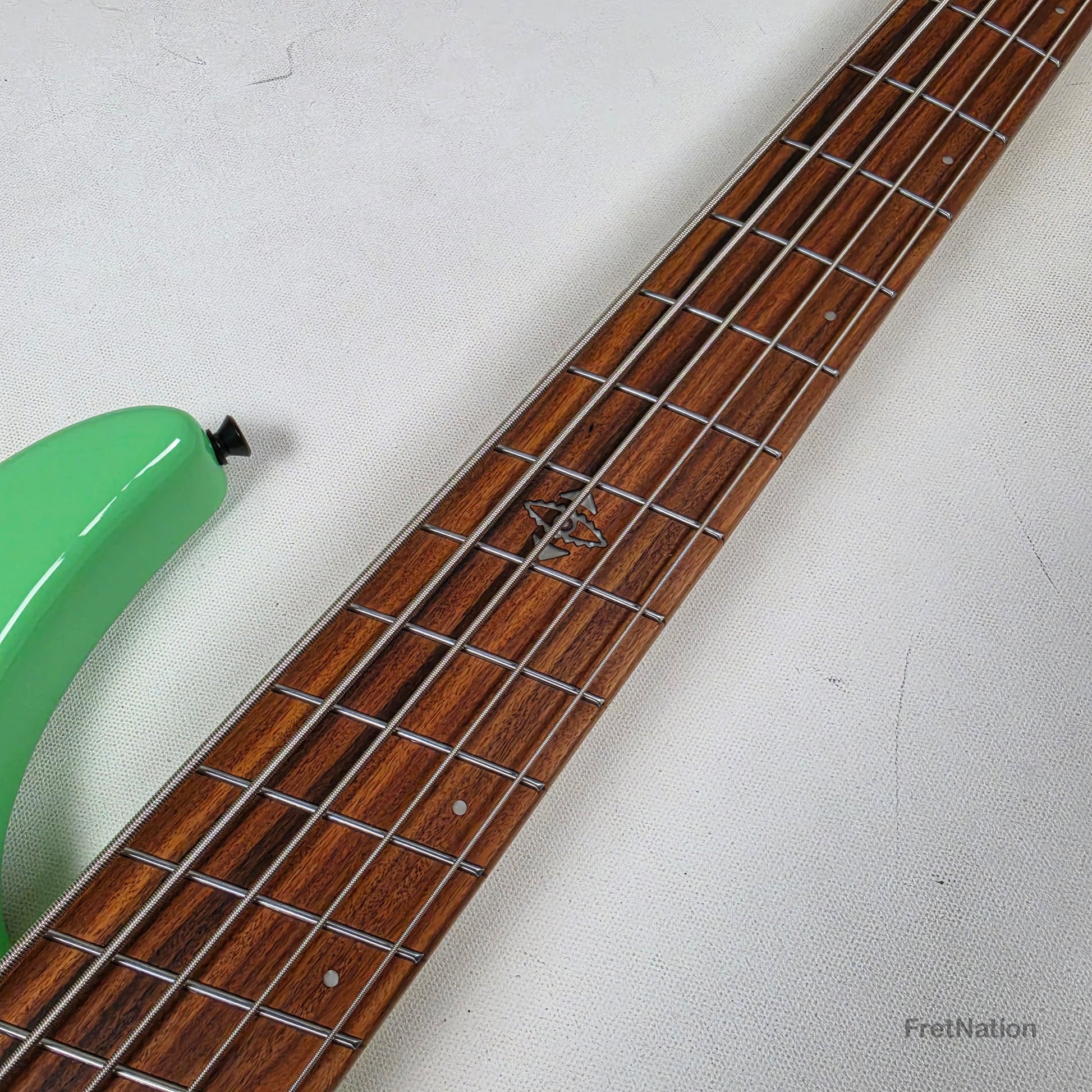 Dingwall Dingwall JT3 John Taylor 5-String Seafoam Green Bass - 9.42lbs #20123 - JT3 5 GS P SH
