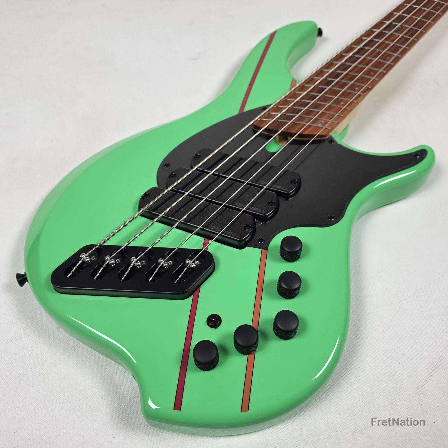 Dingwall Dingwall JT3 John Taylor 5-String Seafoam Green Bass - 9.42lbs #20123 - JT3 5 GS P SH