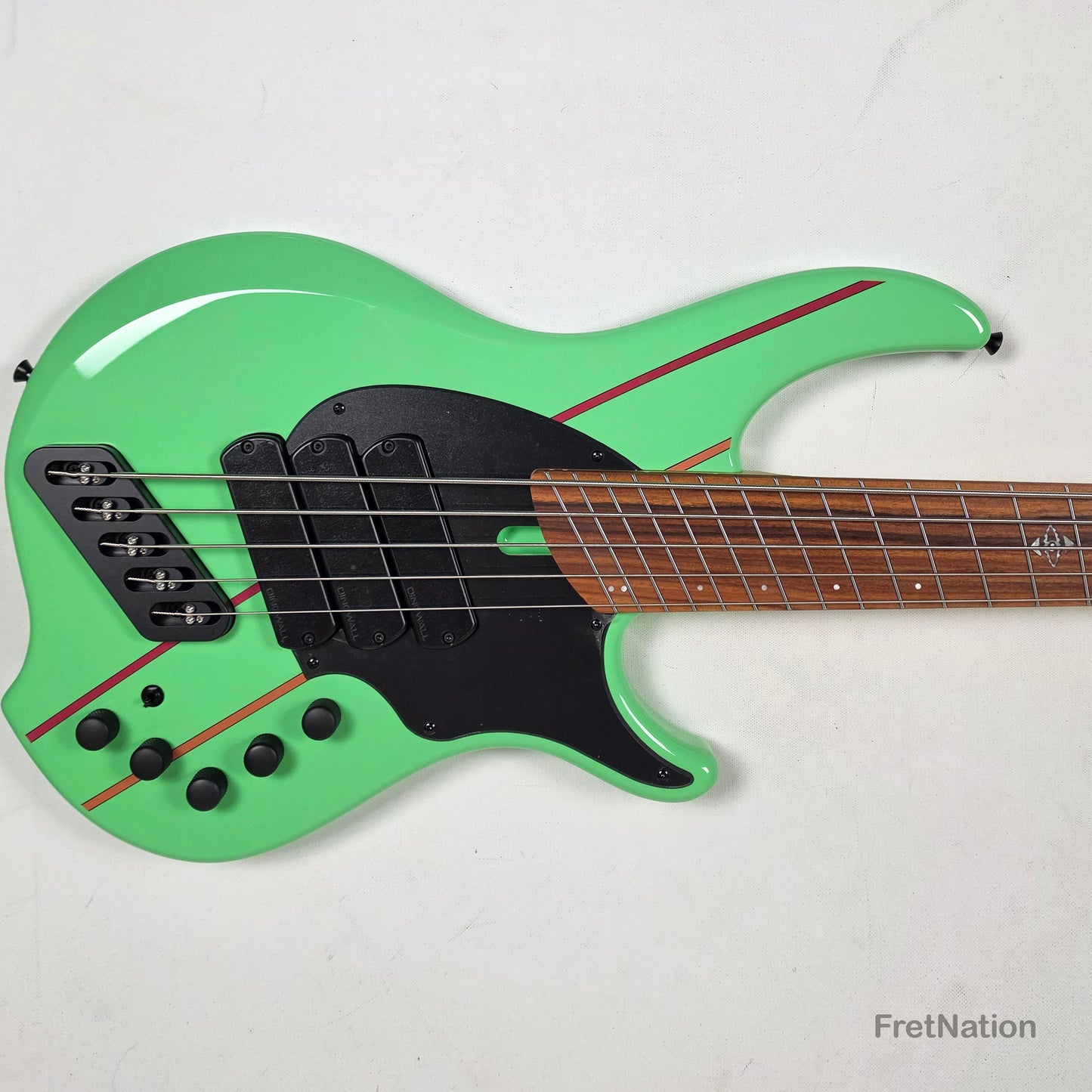 Dingwall Dingwall JT3 John Taylor 5-String Seafoam Green Bass - 9.42lbs #20123 - JT3 5 GS P SH