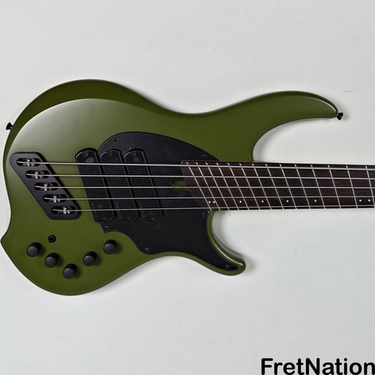 Dingwall Dingwall Kyle Konkiel Signature 5-String Combustion Matte Army Green - 8.90lbs #20139