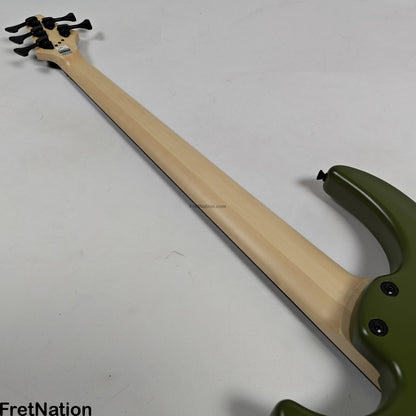 Dingwall Dingwall Kyle Konkiel Signature 5-String Combustion Matte Army Green - 8.94lbs #20157
