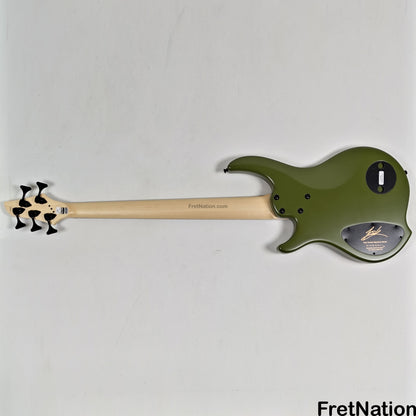 Dingwall Dingwall Kyle Konkiel Signature 5-String Combustion Matte Army Green - 8.94lbs #20157