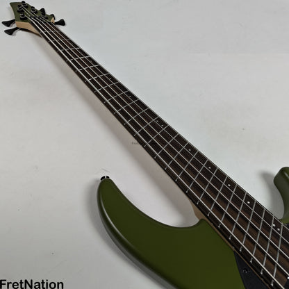 Dingwall Dingwall Kyle Konkiel Signature 5-String Combustion Matte Army Green - 8.94lbs #20157