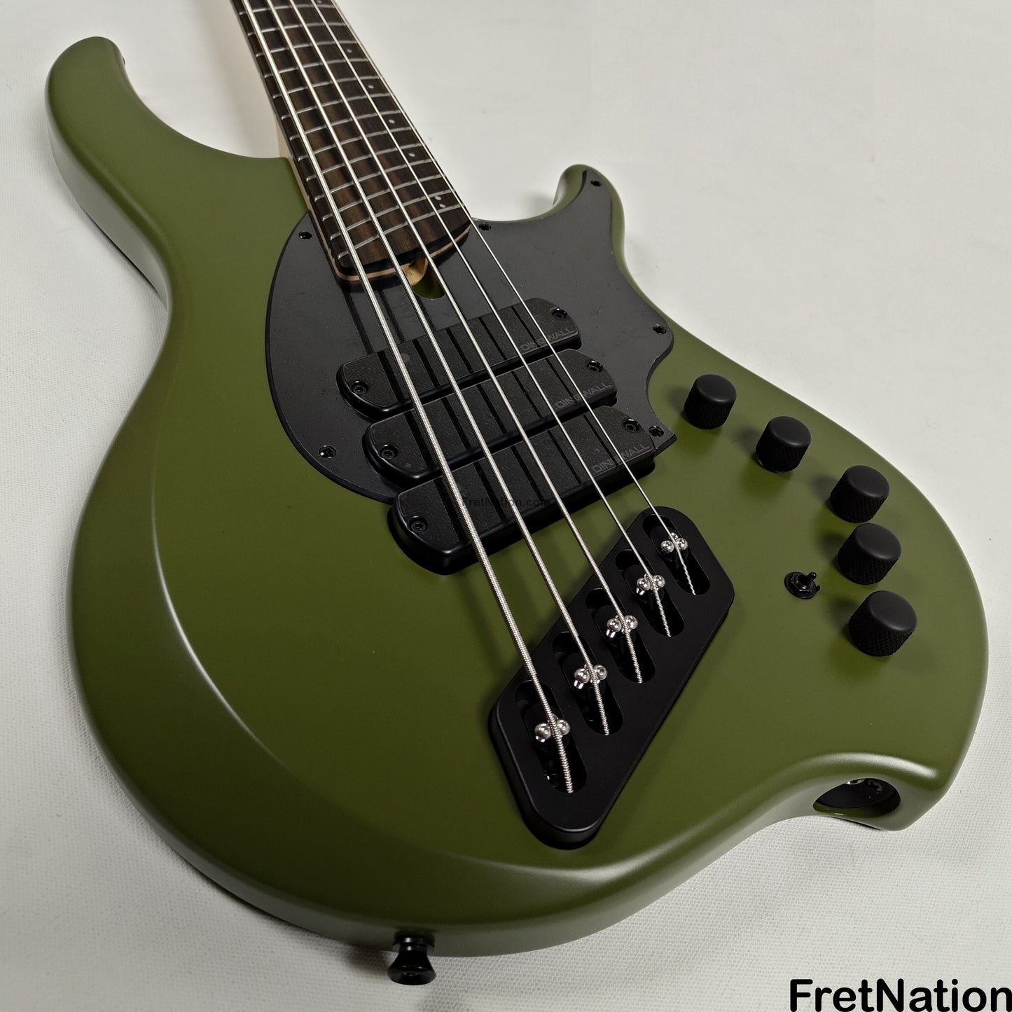 Dingwall Dingwall Kyle Konkiel Signature 5-String Combustion Matte Army Green - 8.94lbs #20157