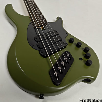 Dingwall Dingwall Kyle Konkiel Signature 5-String Combustion Matte Army Green - 8.94lbs #20157