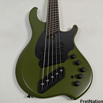 Dingwall Dingwall Kyle Konkiel Signature 5-String Combustion Matte Army Green - 8.94lbs #20157
