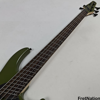 Dingwall Dingwall Kyle Konkiel Signature 5-String Combustion Matte Army Green - 8.94lbs #20157