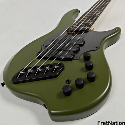 Dingwall Dingwall Kyle Konkiel Signature 5-String Combustion Matte Army Green - 8.94lbs #20157