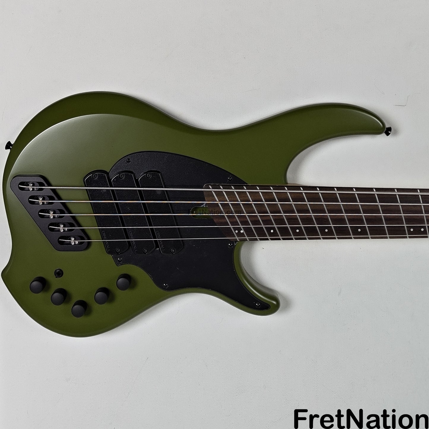 Dingwall Dingwall Kyle Konkiel Signature 5-String Combustion Matte Army Green - 8.94lbs #20157