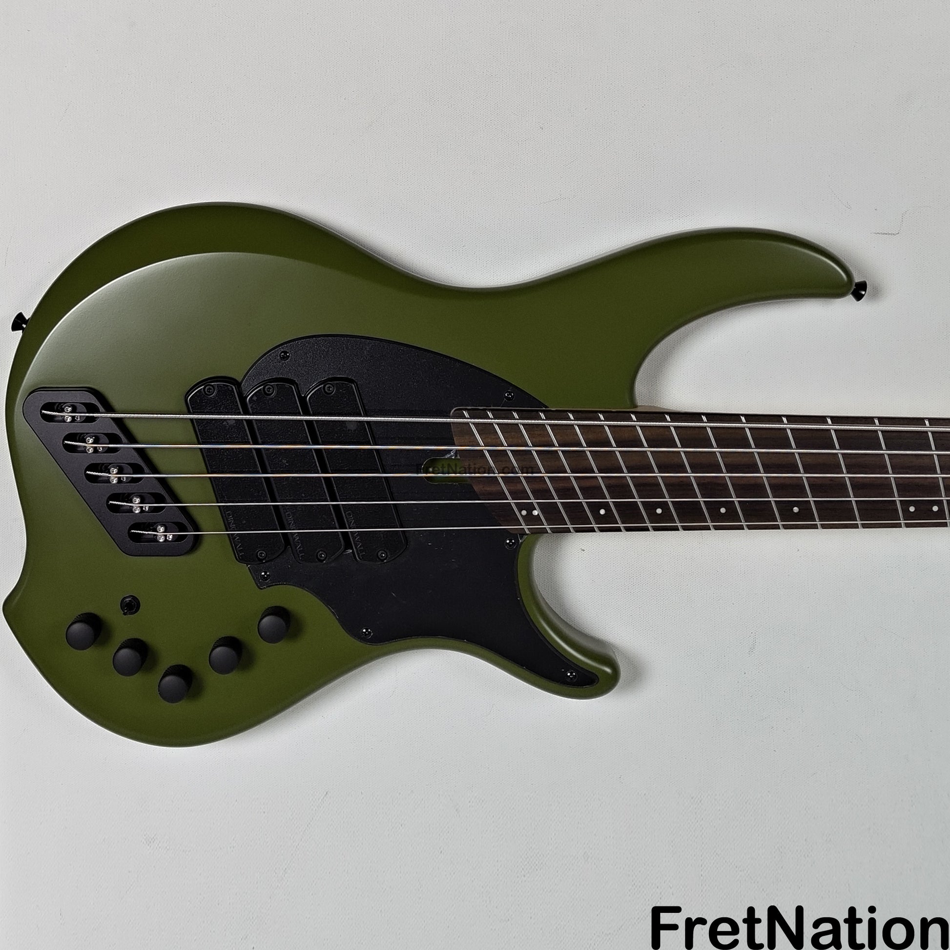 Dingwall Dingwall Kyle Konkiel Signature 5-String Combustion Matte Army Green - 8.94lbs #20157