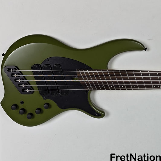 Dingwall Dingwall Kyle Konkiel Signature 5-String Combustion Matte Army Green - 8.94lbs #20157