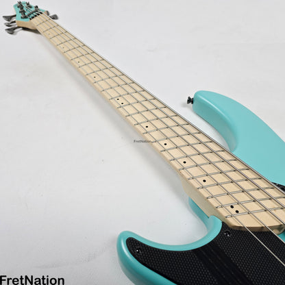 Dingwall Dingwall NG3 Lefty 5-String Celestial Blue Bass w/ Bag 8.92lbs 16904