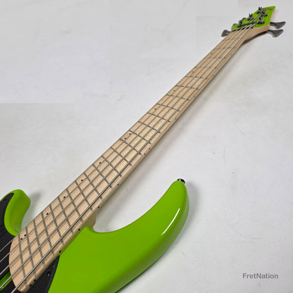 Dingwall Dingwall NG3 Lefty-Handed 5-String Ferrari Green Bass w/ Bag - 8.82lbs 12944
