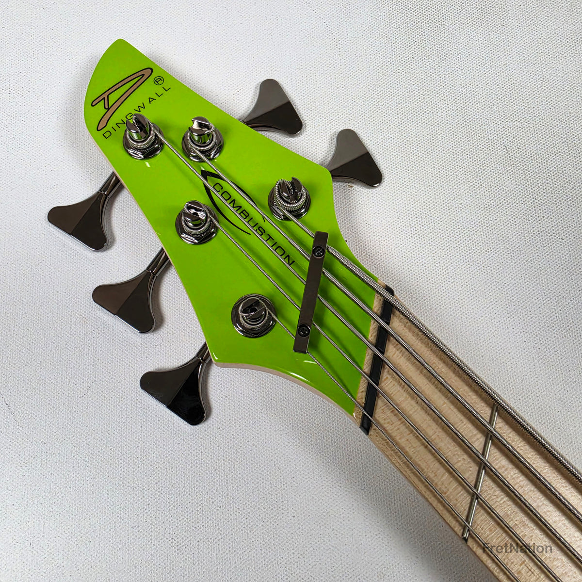 Dingwall Dingwall NG3 Lefty-Handed 5-String Ferrari Green Bass w/ Bag - 8.82lbs 12944