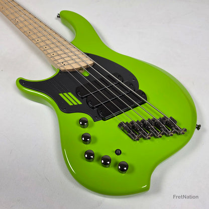 Dingwall Dingwall NG3 Lefty-Handed 5-String Ferrari Green Bass w/ Bag - 8.82lbs 12944