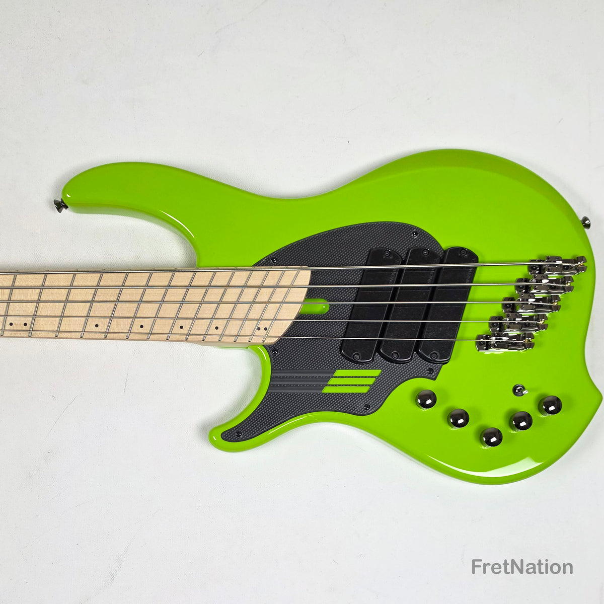 Dingwall Dingwall NG3 Lefty-Handed 5-String Ferrari Green Bass w/ Bag - 8.82lbs 12944