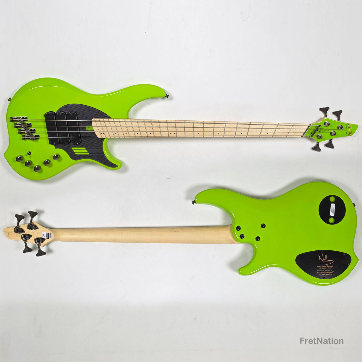 Dingwall NG3 4-String Ferrari Green w/ Bag 8.48lbs 14587 - B-Stock