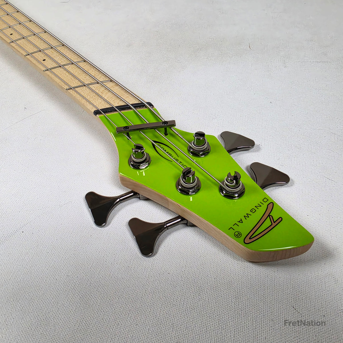 Dingwall NG3 4-String Ferrari Green w/ Bag 8.48lbs 14587 - B-Stock