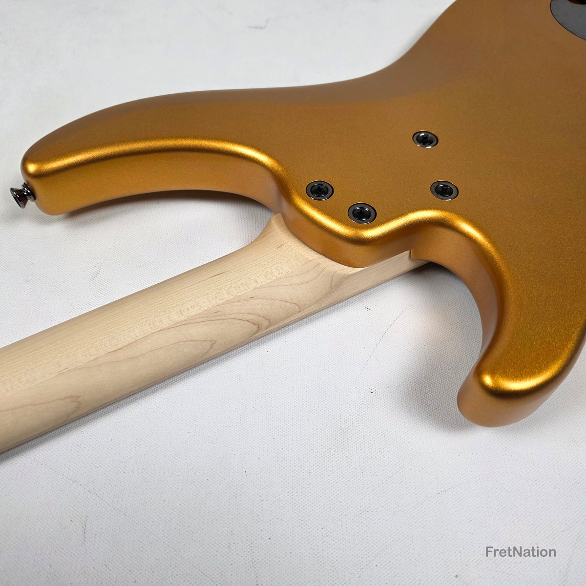 Dingwall NG3 4-String Matte Gold Metallic w/ Bag - 8.50lbs 15598B
