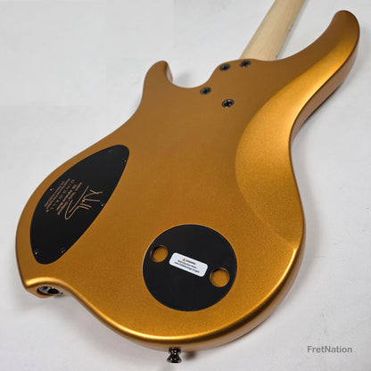 Dingwall NG3 4-String Matte Gold Metallic w/ Bag - 8.50lbs 15598B