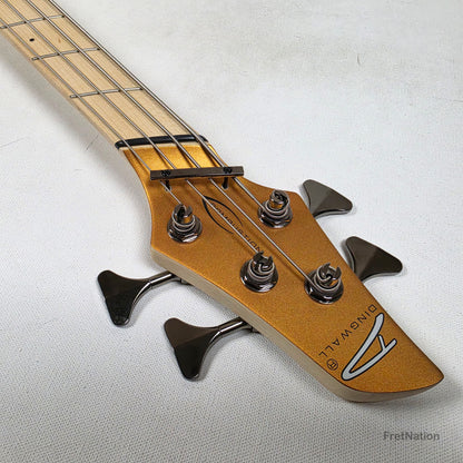 Dingwall NG3 4-String Matte Gold Metallic w/ Bag - 8.50lbs 15598B