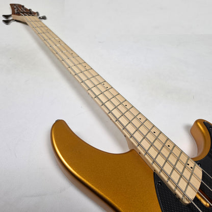 Dingwall NG3 4-String Matte Gold Metallic w/ Bag - 8.50lbs 15598B
