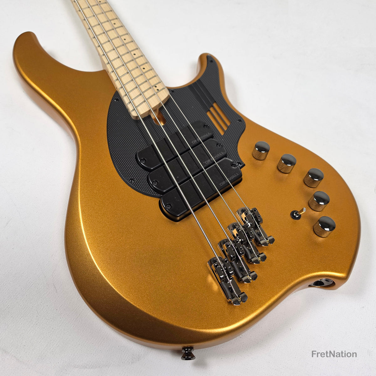 Dingwall NG3 4-String Matte Gold Metallic w/ Bag - 8.50lbs 15598B