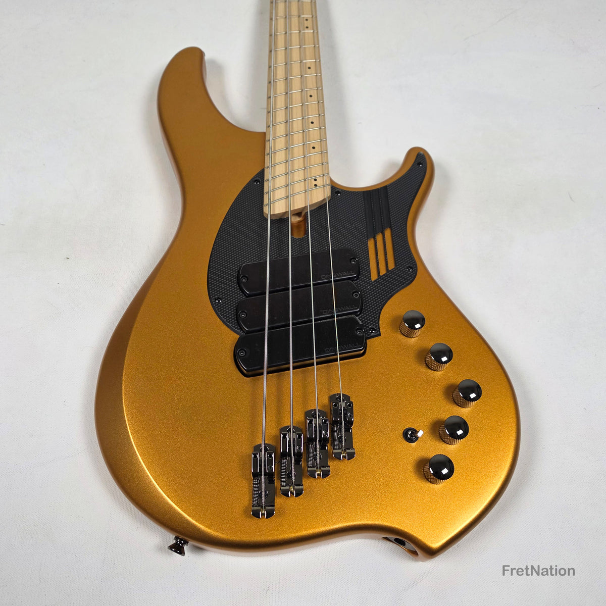 Dingwall NG3 4-String Matte Gold Metallic w/ Bag - 8.50lbs 15598B