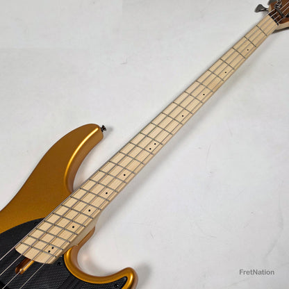 Dingwall NG3 4-String Matte Gold Metallic w/ Bag - 8.50lbs 15598B