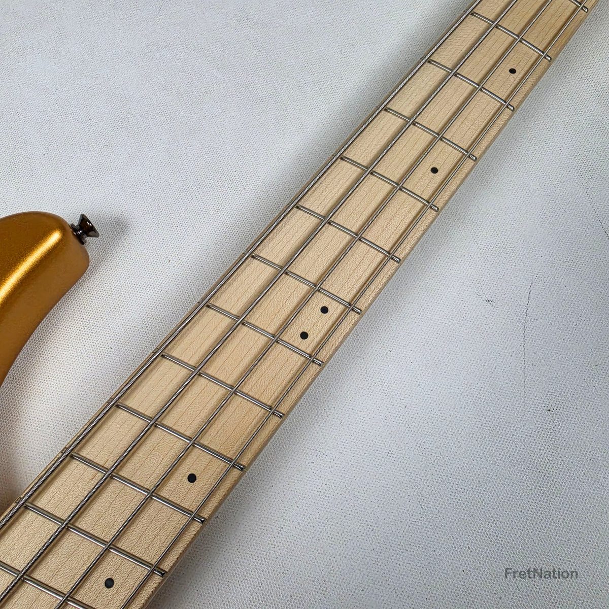 Dingwall NG3 4-String Matte Gold Metallic w/ Bag - 8.50lbs 15598B