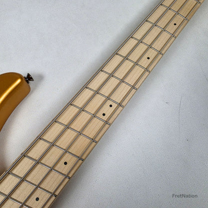 Dingwall NG3 4-String Matte Gold Metallic w/ Bag - 8.50lbs 15598B