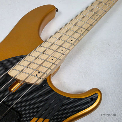 Dingwall NG3 4-String Matte Gold Metallic w/ Bag - 8.50lbs 15598B
