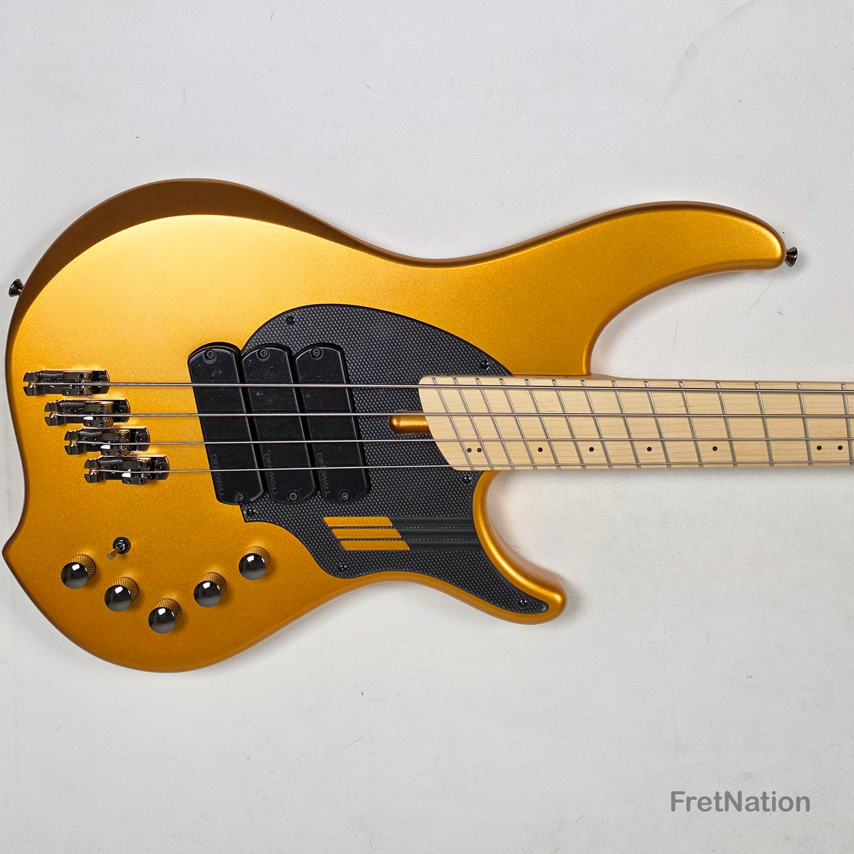 Dingwall NG3 4-String Matte Gold Metallic w/ Bag - 8.50lbs 15598B