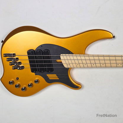 Dingwall NG3 4-String Matte Gold Metallic w/ Bag - 8.50lbs 15598B